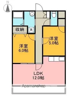 ロイヤル智晴【303号室】の間取り