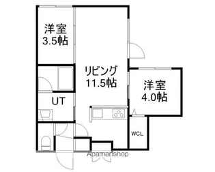 SーRESIDENCE厚別南【308号室】の間取り