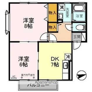 イーストサンライズⅠ【1階】の間取り