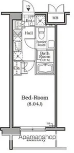 レジディア用賀【4階】の間取り