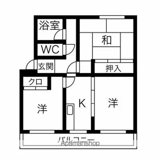 メゾン塚本【3階】の間取り