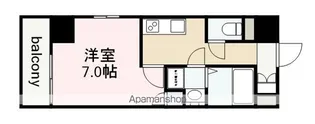 クレヴィスタ名駅南【5階】の間取り
