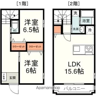M’Sコート東静岡 A【2階】の間取り
