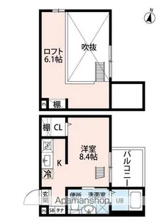 エスパシオ ナカムラ【2階】の間取り