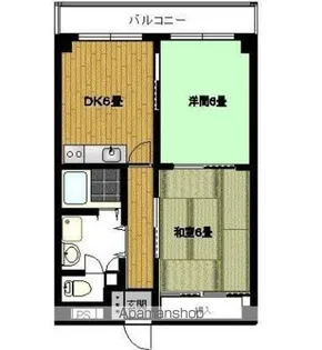 メゾン姫原【3階】の間取り