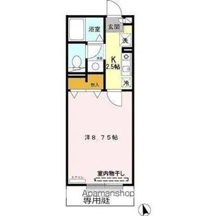 サンローズ【1階】の間取り