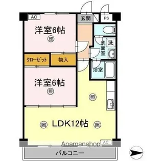 その木ハイツ【2階】の間取り