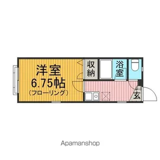 オレンジハイム【202号室】の間取り