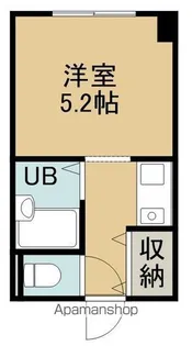 RICO RICH(リコリッチ)【506号室】の間取り