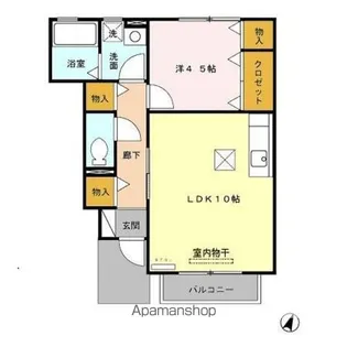 パストラル A【1階】の間取り