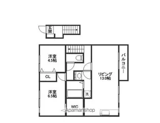 エターナル・グレイス【203号室】の間取り