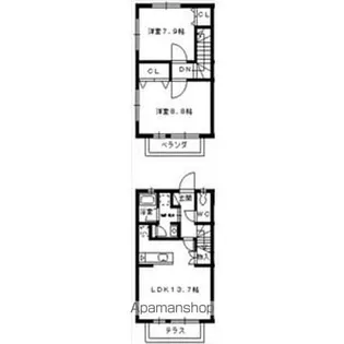 アプト一社【2階】の間取り
