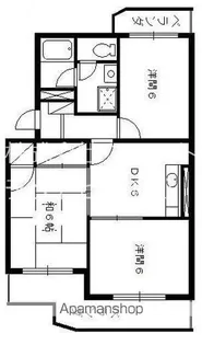 サリーナ浜北【2階】の間取り