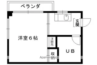 ハイム河合【302号室】の間取り