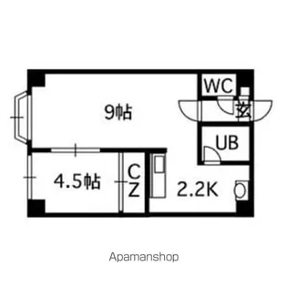 フィオーレ弐番館【2階】の間取り