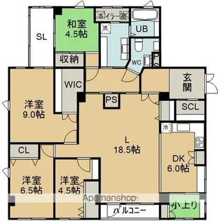 NEO21【2階】の間取り