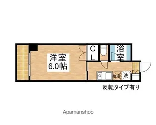 三恵ハイツ【603号室】の間取り