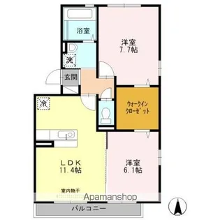 グレイス SE【3階】の間取り