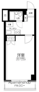 アカデミー・グローリア初穂町田合同ビル【8階】の間取り