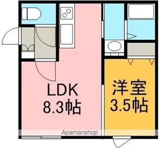 サンライトハウス【101号室】の間取り
