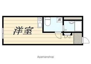 MIISA HOSHIKAWA【2階】の間取り