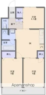 メゾン・ヴィトラージュ【3階】の間取り