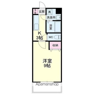 BRANCHE(ブランシェ)【4階】の間取り