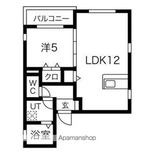 DEVELD中郷【2階】の間取り