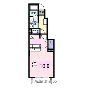 ベル アンジュ【1階】の間取り