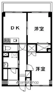 KATO−Ⅱ【302号室】の間取り