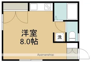 ビレッジ木ノ下【101号室】の間取り