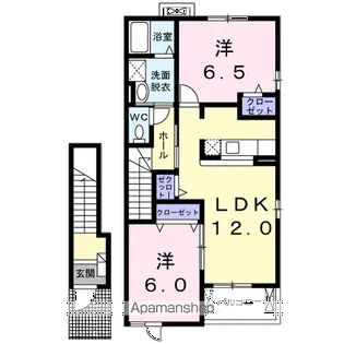 サニー・レジデンスE【204号室】の間取り