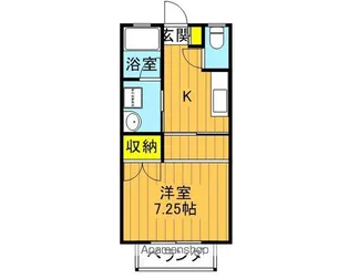 エスティーハイツ【102号室】の間取り