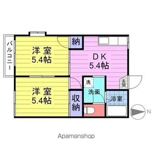 フレグランス・フローラ【2階】の間取り