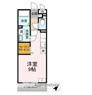 パークハイム A棟【2階】の間取り