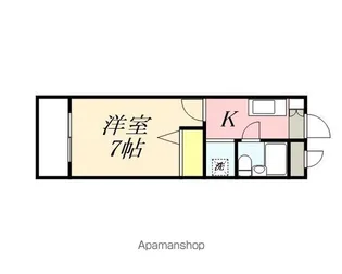 メゾン・ド・水前寺【3階】の間取り