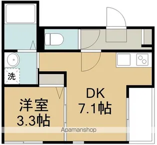 ハイムルシールK【2階】の間取り
