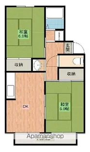 T・ファミール【201号室】の間取り