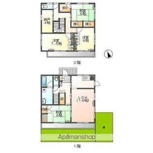滋賀県大津市仰木の里東5丁目【一戸建】の間取り