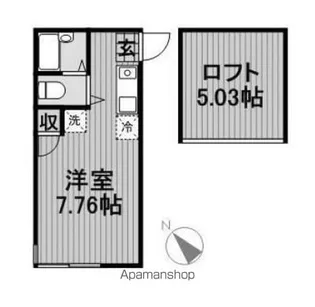 ドリームコート上星川【205号室】の間取り
