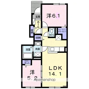 EXCEL 苫小牧(エクセル)【1階】の間取り