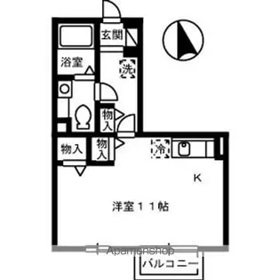 エスポワール【2階】の間取り