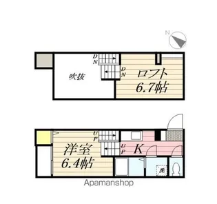 LUNA FORZA新守西【1階】の間取り