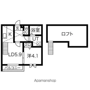 TASTE本郷.【1階】の間取り