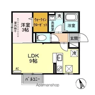エミグランド ABC【1階】の間取り