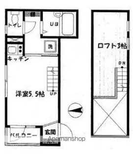 ソリッド東白楽【3階】の間取り