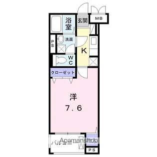 東京都八王子市北野町【マンション】の間取り