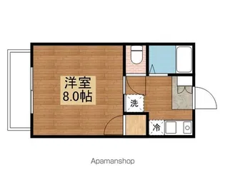 コーポDOHI E【103号室】の間取り