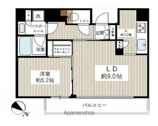 神奈川県横浜市中区初音町3丁目【マンション】の間取り