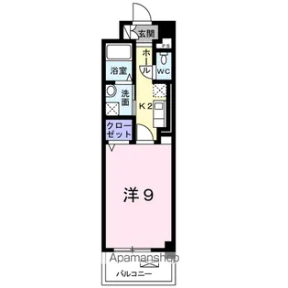 ラフィネ ロジュマン【5階】の間取り